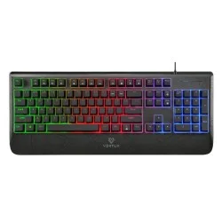 Vertux-Rapid Wired Semi-Mechanical Gaming Keyboard &bull; Rainbow Backlight